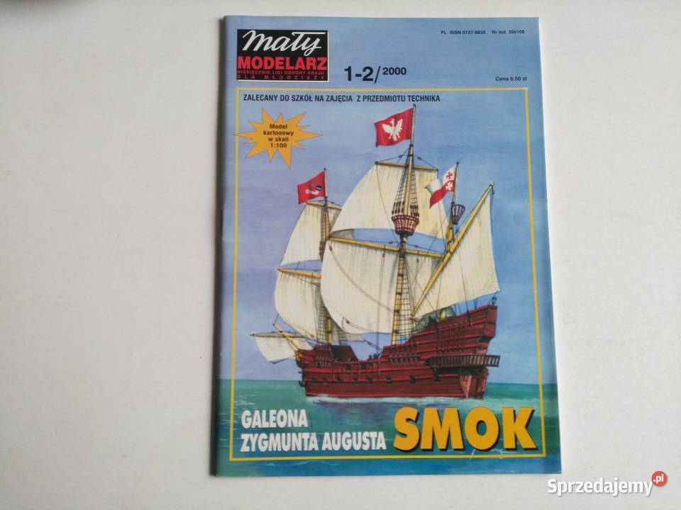 Mały Modelarz 122000 Galeon Zygmunta Augusta Modelarstwo Dąbrowa Górnicza