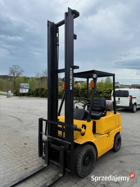 wózek widłowy MITSUBISHI FG15 LPG 50m 1500 Działoszyn