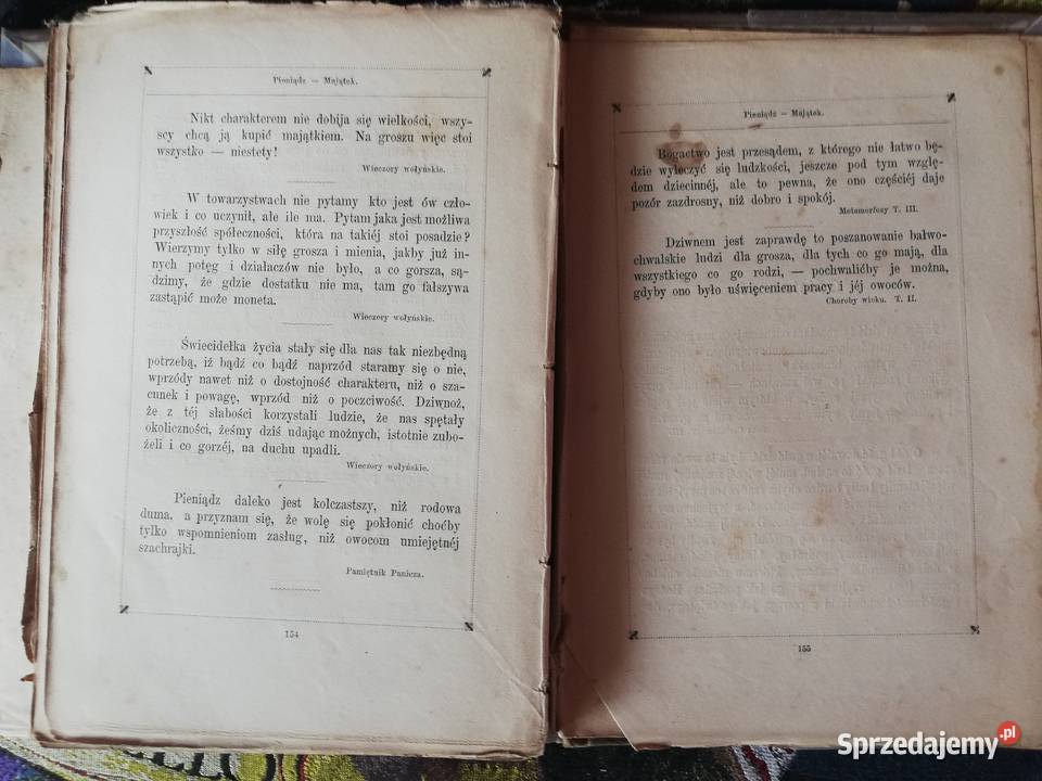 Złote Myśli z dzieł Kraszewskiego Kraków