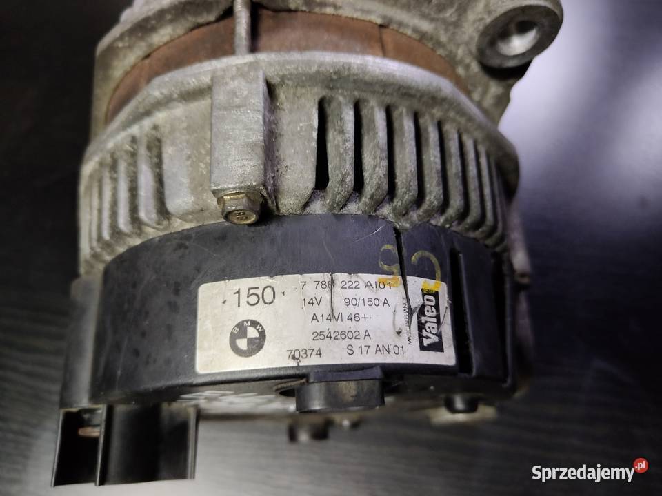 Bmw e46 20d 136 alternator 100 sprawny Aleksandrów Łódzki sprzedam