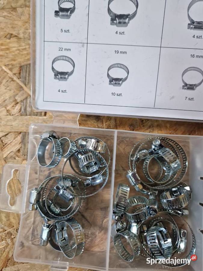 OPASKI ZACISKOWE ŚLIMAKOWE ZESTAW 40 1338 mm Głogowa
