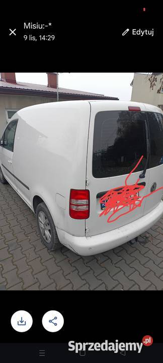 Sprzedam VW CADDY Łazany sprzedam