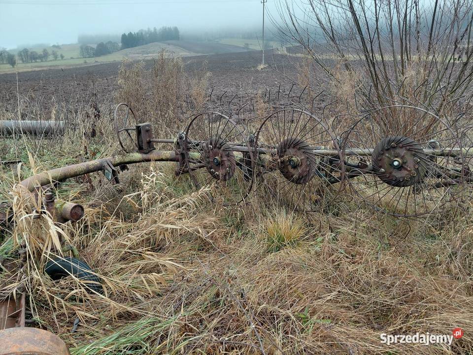 Zgrabiarka 5 gwiazdowa nieuszkodzony dolnośląskie Wolibórz sprzedam