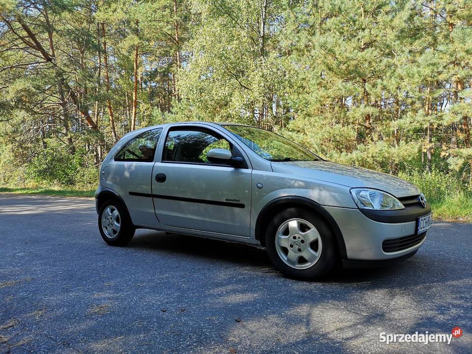 Opel corsa C 12 16V comfort Zarejestrowany w Polsce kujawsko-pomorskie