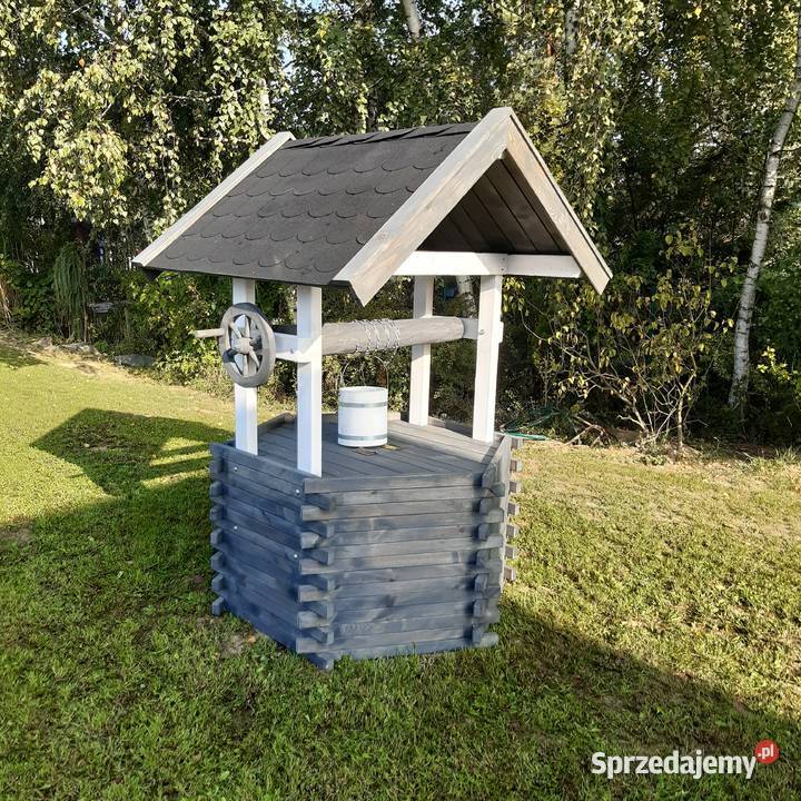 Studnia drewniana ozdobna Obudowa kręgu Jordanów