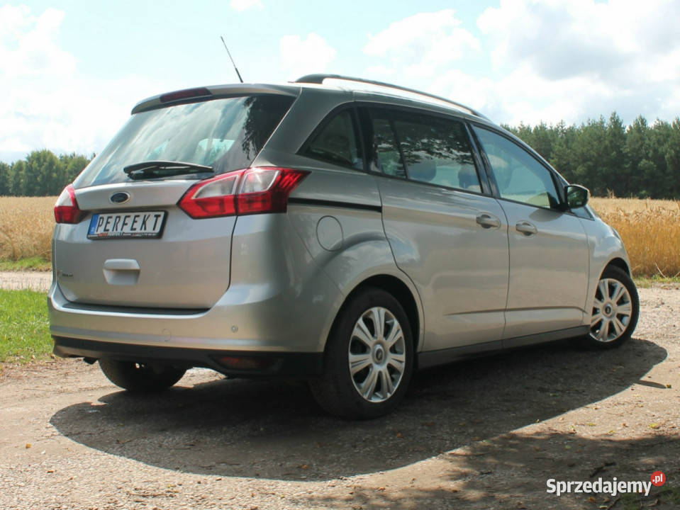 Ford Grand C 15 D 120 Automat NAVI Grzane FOTELE garażowany Zielenin sprzedam