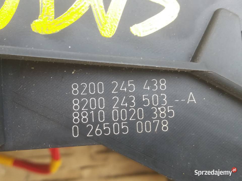 Renault Modus przełącznik taśma 8200245438 Panele sterowania, przełączniki Dębno