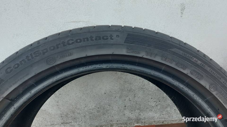 Para 2 premium Continental ContiSportContact 5 45 Wołomin sprzedam