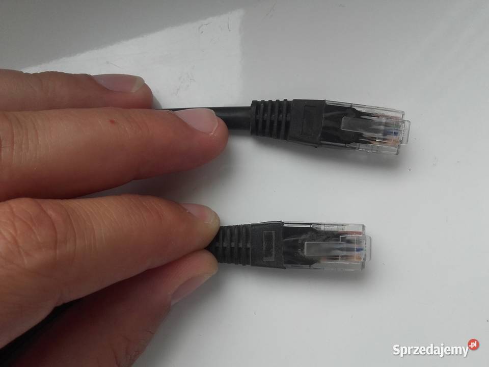 Kabel LAN RJ45 50 czarny patch cord 6 UTP 4 Bydgoszcz