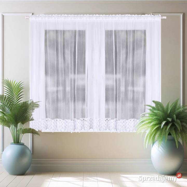 Firana prosta siateczka gipiura Firany Gotowe zachodniopomorskie Kołobrzeg