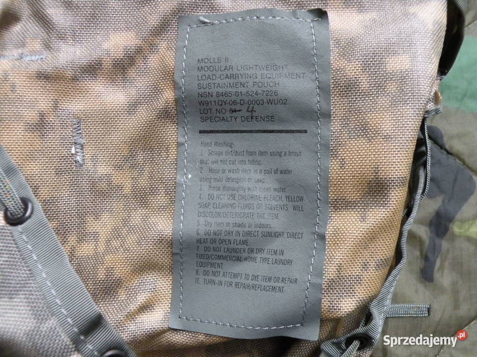 Sustainment pouch molle II UCP Wrocław sprzedam