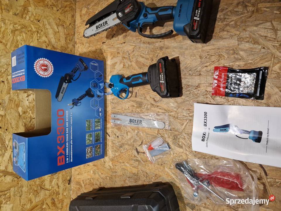 Akumulatorowa PIŁA I SEKATOR 2xAKU 24 v 2AH Zestawy elektronarzędzi wielkopolskie Głogowa