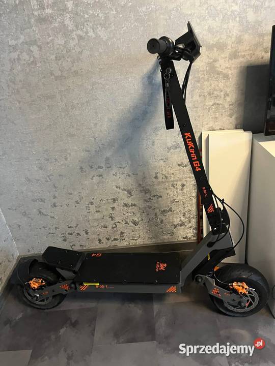 Kukirin G4 sprawna super stan hulajnoga Słuchacz