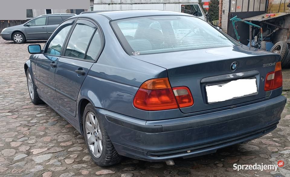 BMW E46 20TD uszkodzony na graty diesel Osieck sprzedam