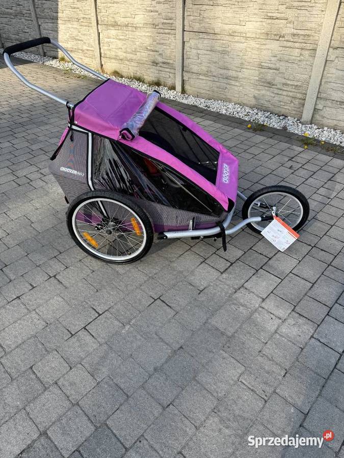 Przyczepka rowerowa riksza croozer kids 2 łódzkie