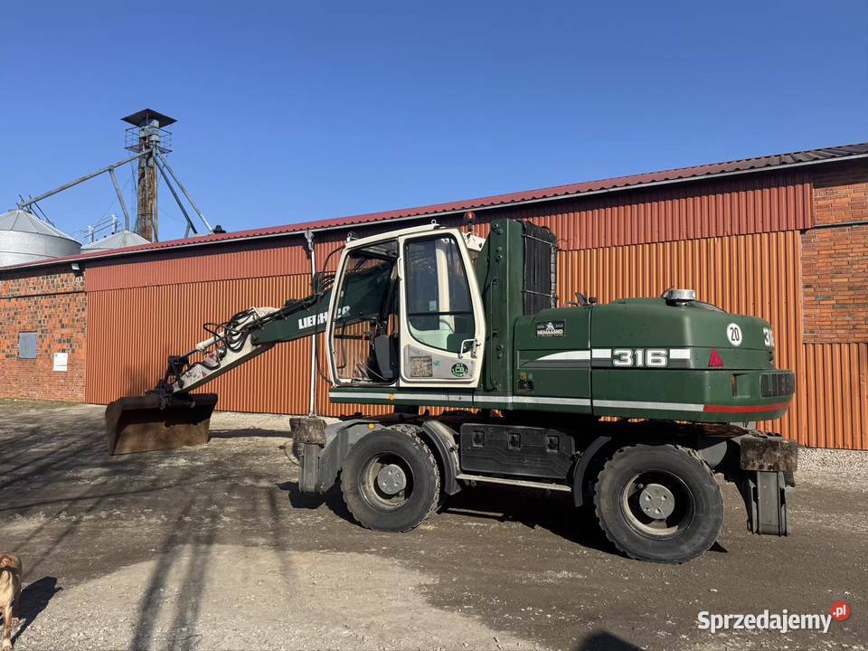 Liebherr a316 litronic industrie podnoszona sprzedam
