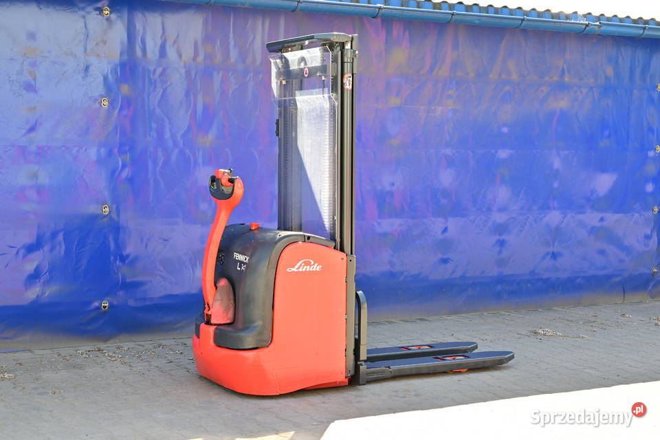 Paleciak elektryczny Linde L14 301 1400 Duplex Wózki widłowe Wózki widłowe sprzedam