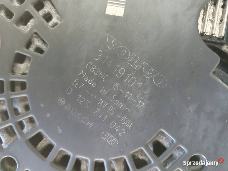 ALTERNATOR Volvo V40 II 20 D D2 150A 31419101 Chełm