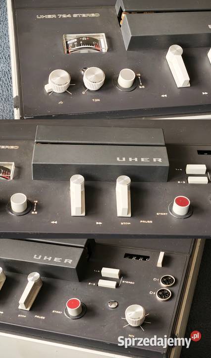 Magnetofon szpulowy UHER 724 Stereo Sprzęt Piotrków Trybunalski sprzedam