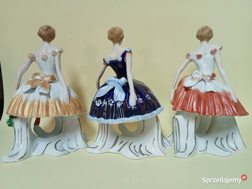 Roceram porcelana figurka Olga do kolekcji ok 25 Porcelana i szkło wielkopolskie Środa Wielkopolska