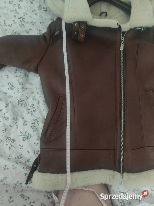 Kożuch ze skóry naturalnej prawdziwej Rozmiar 38(M) Kielce