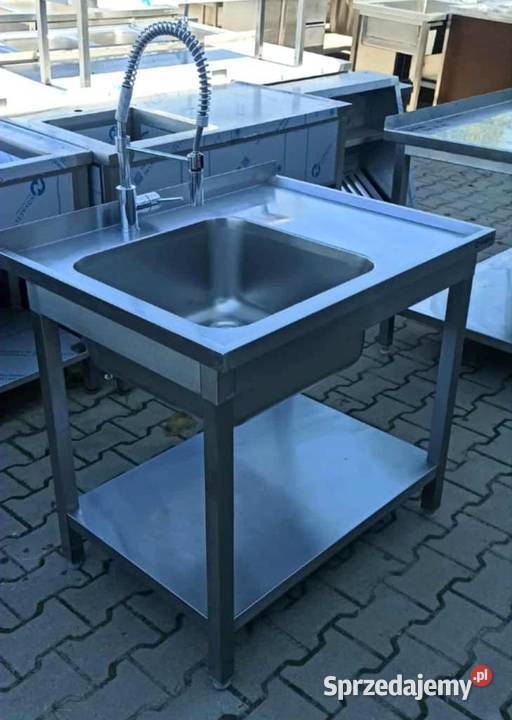 Zlew 1 Komorowy z Półką STALGAST 907085 S 1203O Ostrów Wielkopolski