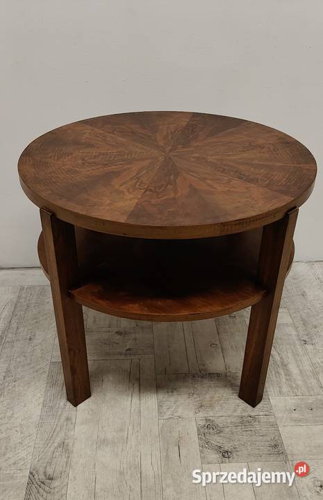 stolik kawowy ława Art deco vintage okrągły Radomsko