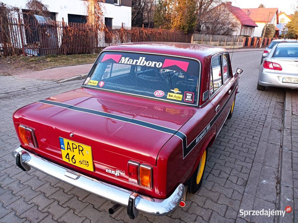 Fiat 125p 1800 dohc Akropolis mazowieckie Pruszków