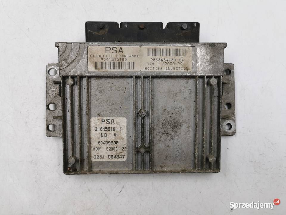 Sterownik Silnika Citroen Xsara 14 9641816180 mazowieckie sprzedam