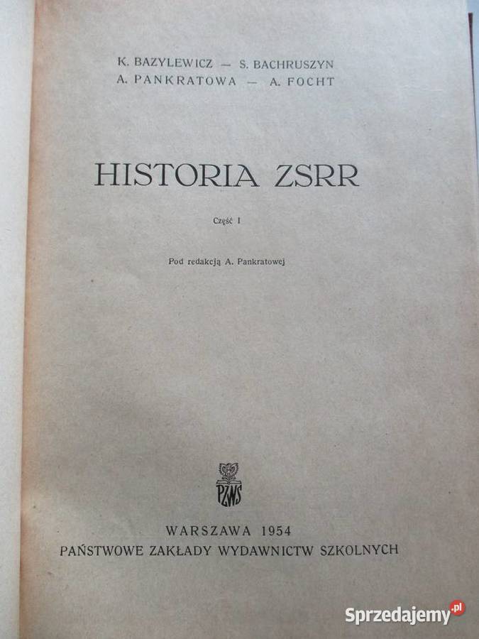 Historia ZSRR Bazylewicz ZSRR dokumenty wojna