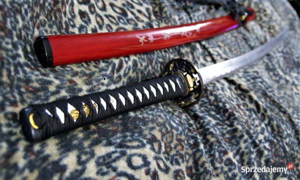 Miecz Samurajski Katana ostra pokrowiec Sokółka sprzedam