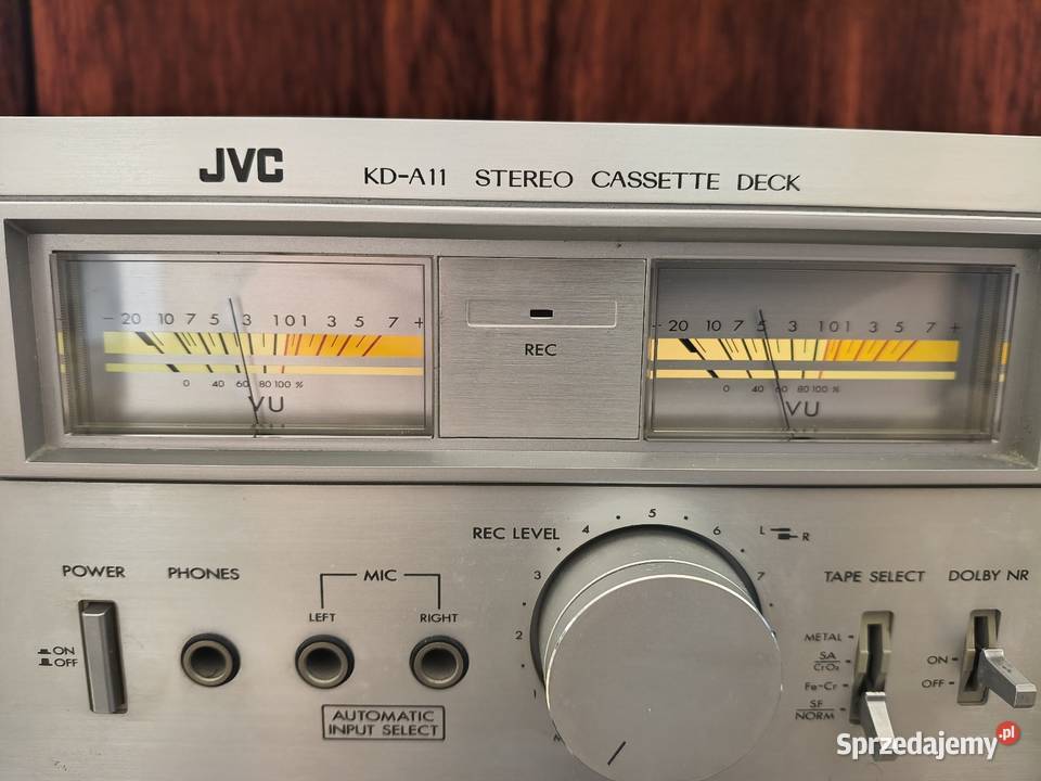 Magnetofon deck vintage JVC KDA11 Warszawa