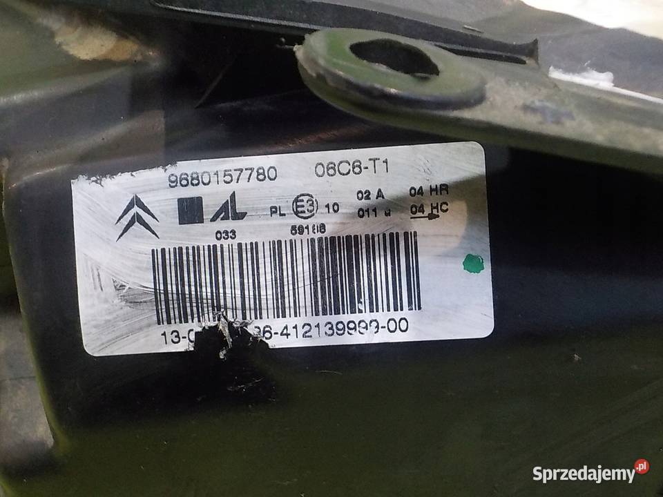 CITROEN C3 LIFT 06r HB 5D lampa lewa przod