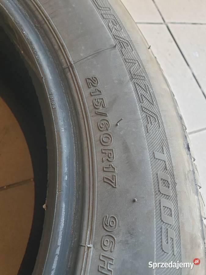 Opona letnia BRIDGESTONE lato 21560 R17 17cale Dobre Miasto