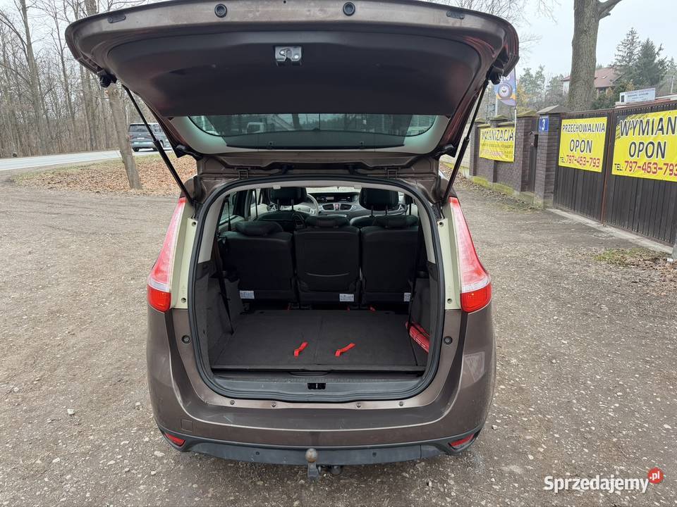 Renault Grand Scenic III 7osobowy Carminat czujnik parkowania Renault Zielonka