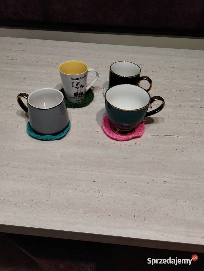 Szydełkowa podstawka pod kubek Nieżywięć