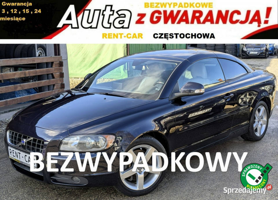 Volvo C70 20D136OPŁACONYBezwypadkowy Klimatronik C70 Częstochowa