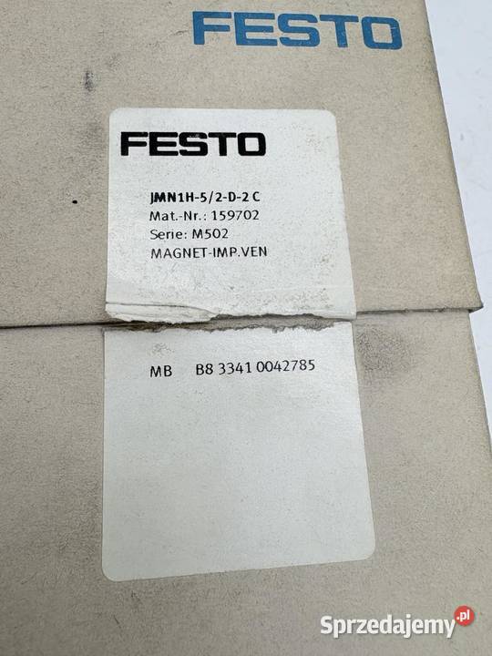 Festo JMN1H52D2C 159702 Elektrozawór Warszawa