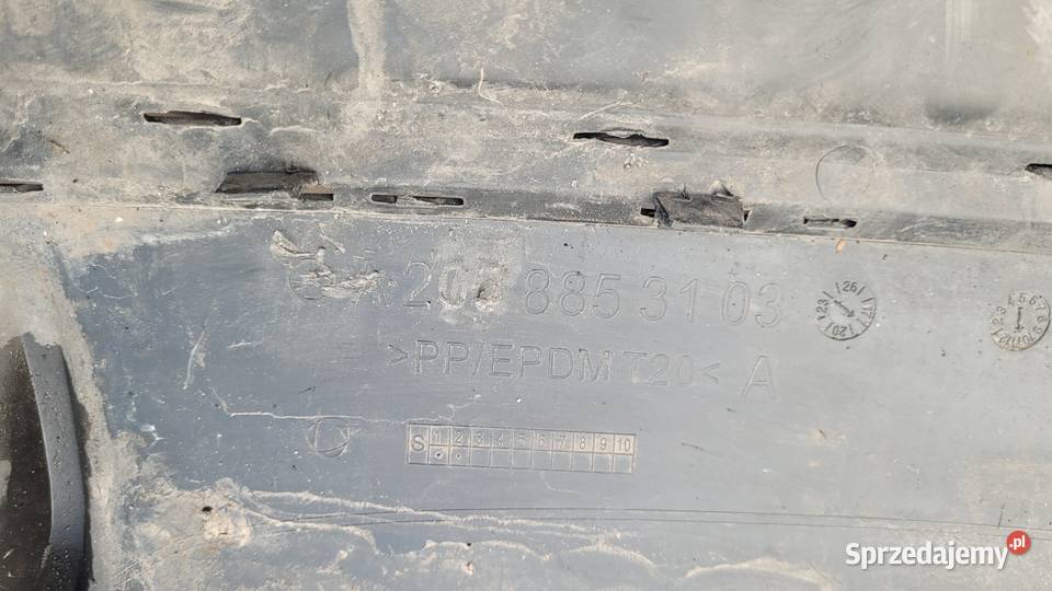 MERCEDES W205 DOKŁADKA ZDERZAKA TYL SPOILER Ruda Śląska