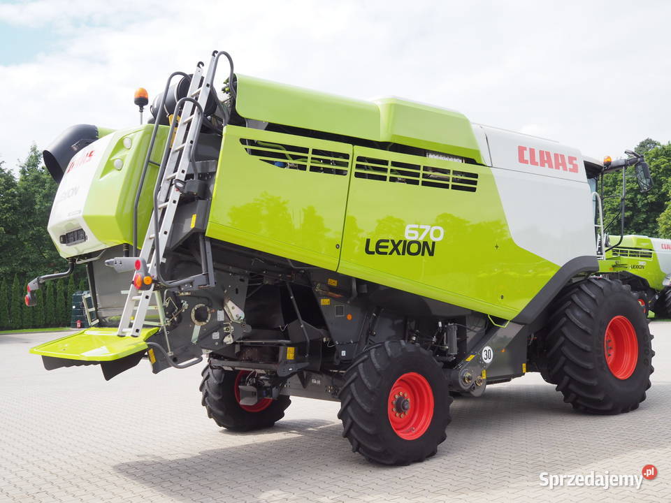 Claas Lexion 670 MONTANA V770 Kombajn zbożowy Stęszew