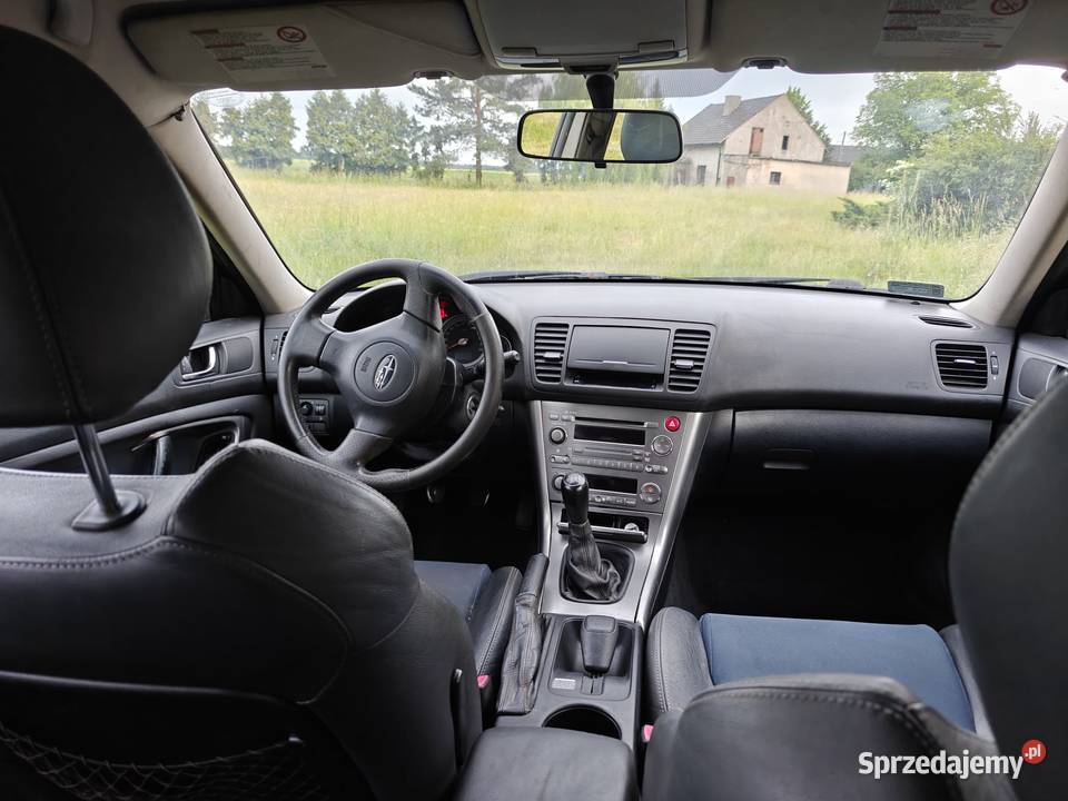 Subaru Legacy 20 benzyna LPG 2004 r Hak Biadacz
