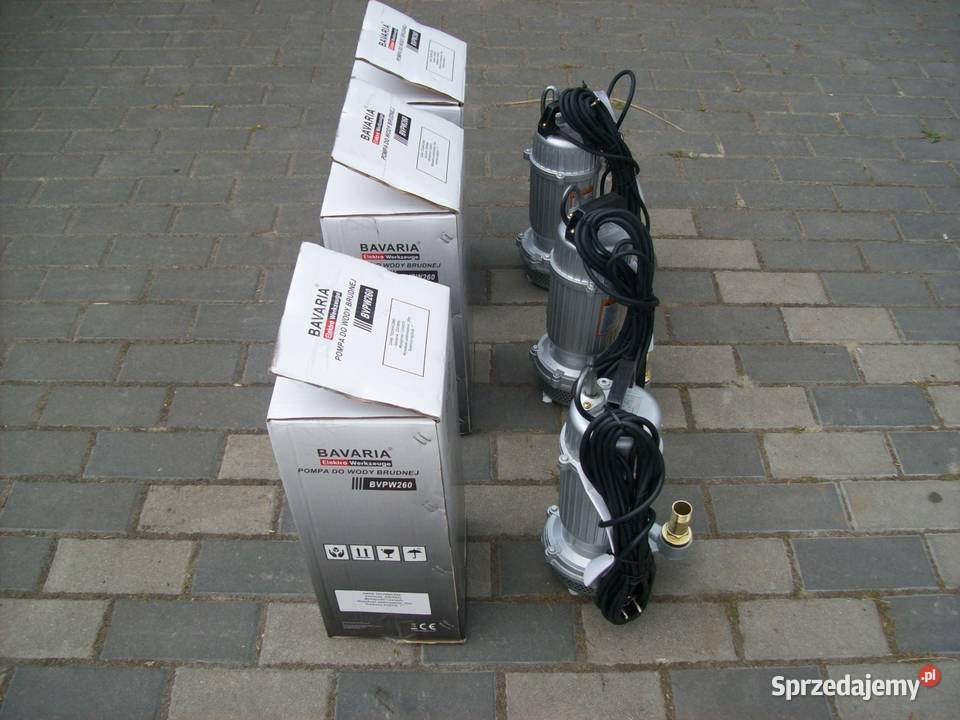 POMPA DO WODY BRUDNEJ 2650W 12500LH 1cal 18m wys Głogowa sprzedam