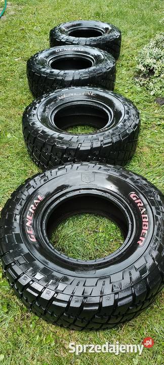 Opony Terenowe General Tire Grabber 33x1250 R15 całoroczne sprzedam