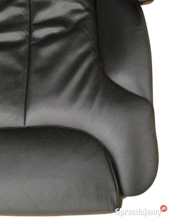 FOTEL PRZÓD PRAWY PASAŻERA CZARNA SKÓRA VW Działoszyce