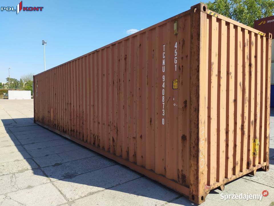 Kontener morski 12 metrowy 40 HC Pewny Kontener sprzedam