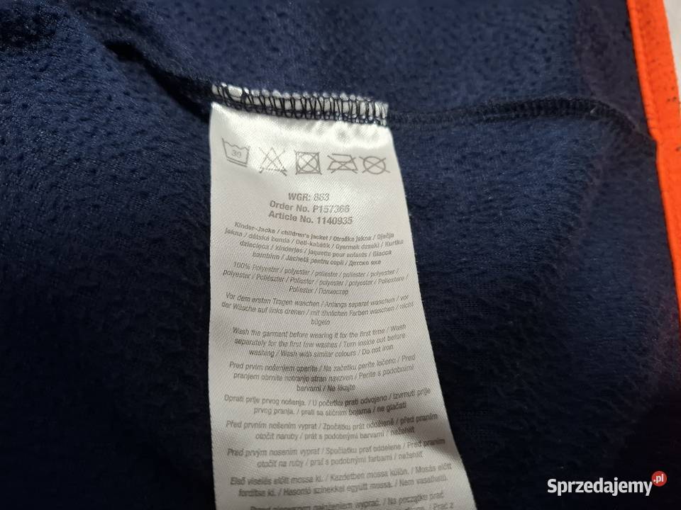 Bluza polarowa długi rękaw chłopięca rozpinana śląskie Czeladź sprzedam