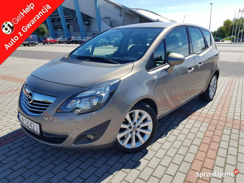 Opel Meriva 14 Turbo Benzyna 140 6 biegów podgrzewane fotele kujawsko-pomorskie Włocławek