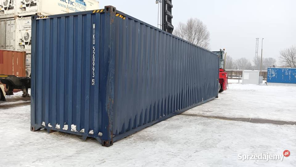 Kontener Morski Magazynowy 40 HC 12 metrowy Biznes i Przemysł podlaskie Łomża