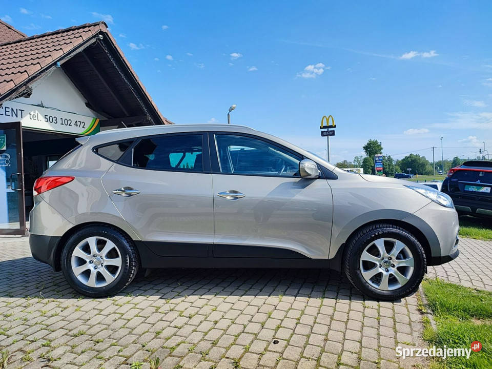 Hyundai ix35 20 CRDI Style AWD 4x4 pełny serwis aluminiowe felgi Ustroń