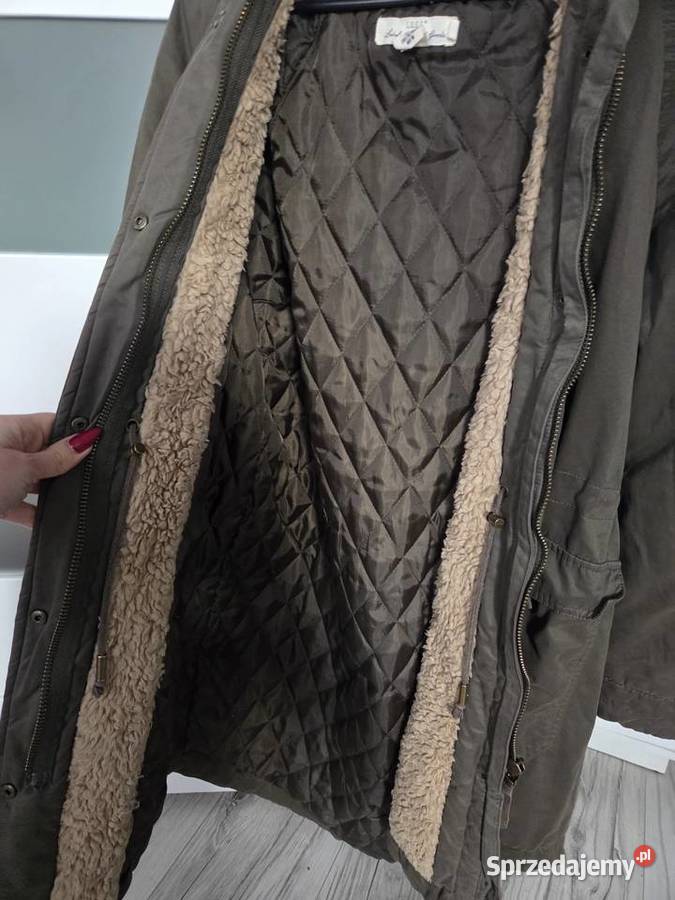 Parka kurtka khaki M dolnośląskie